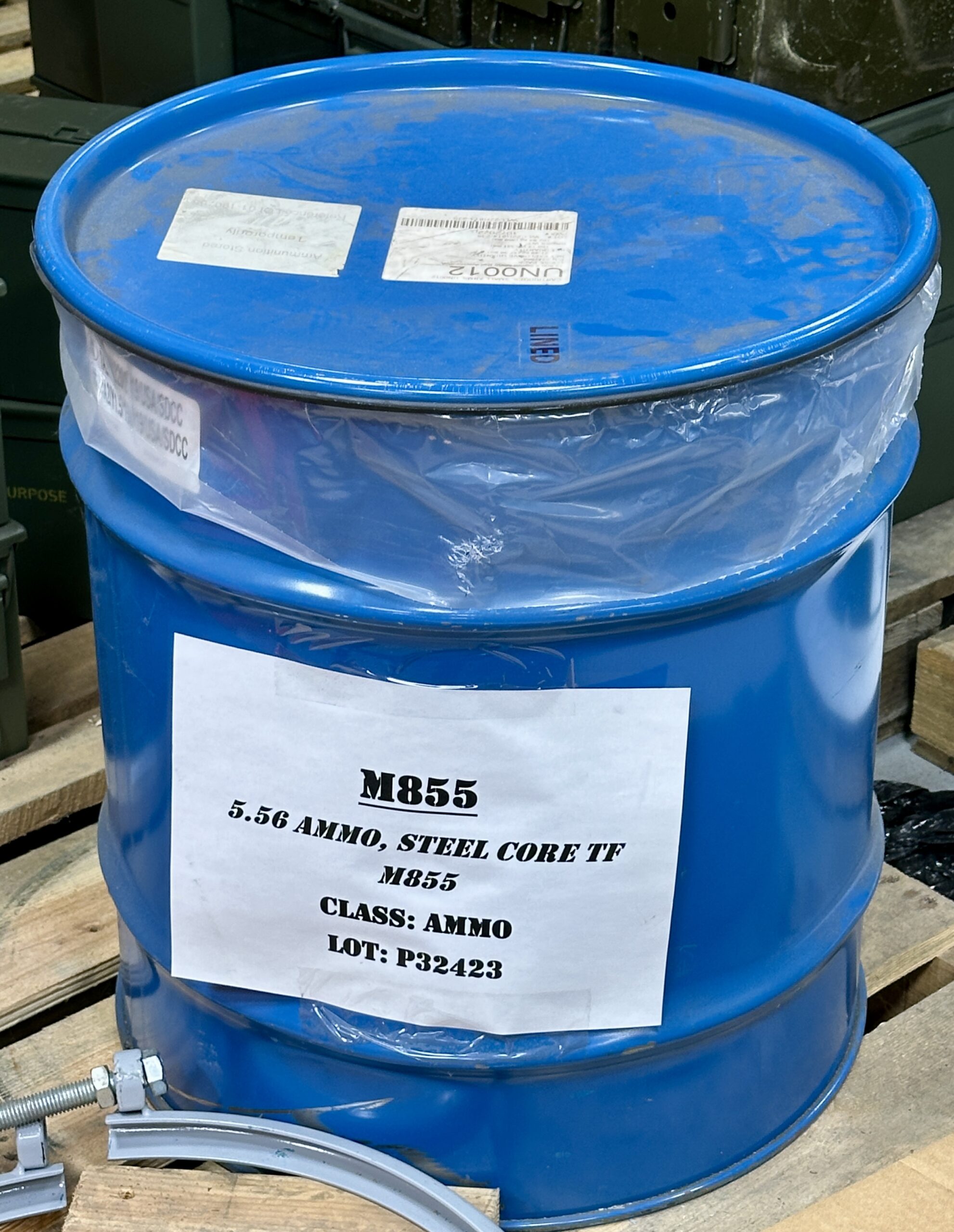 Winchester M855 Green Tip 5.56x45mm NATO 62 Grain FMJ Centerfire Rifle Ammo - Image 5