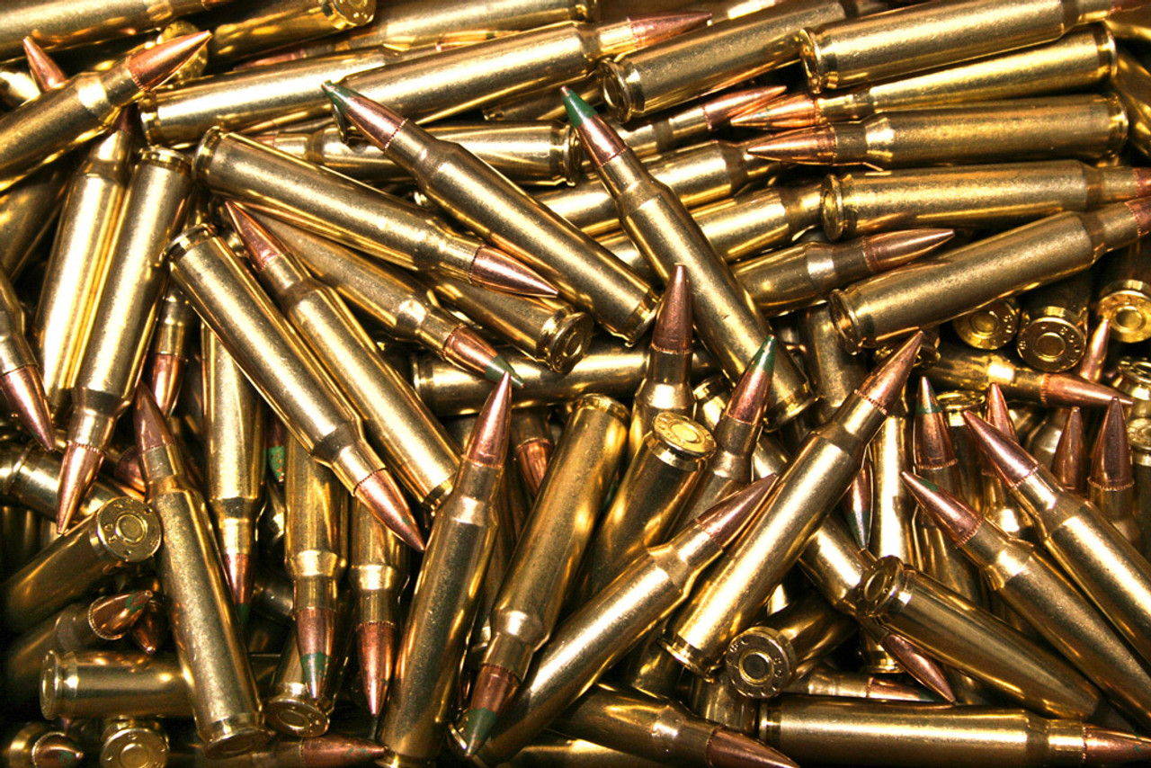 Winchester M855 Green Tip 5.56x45mm NATO 62 Grain FMJ Centerfire Rifle Ammo